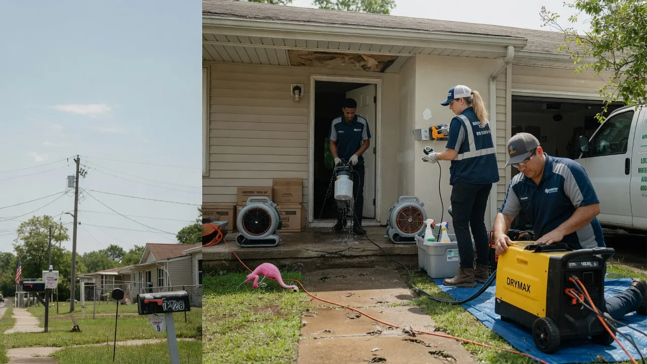 Storm Damage Water Removal in Tussy, OK near me